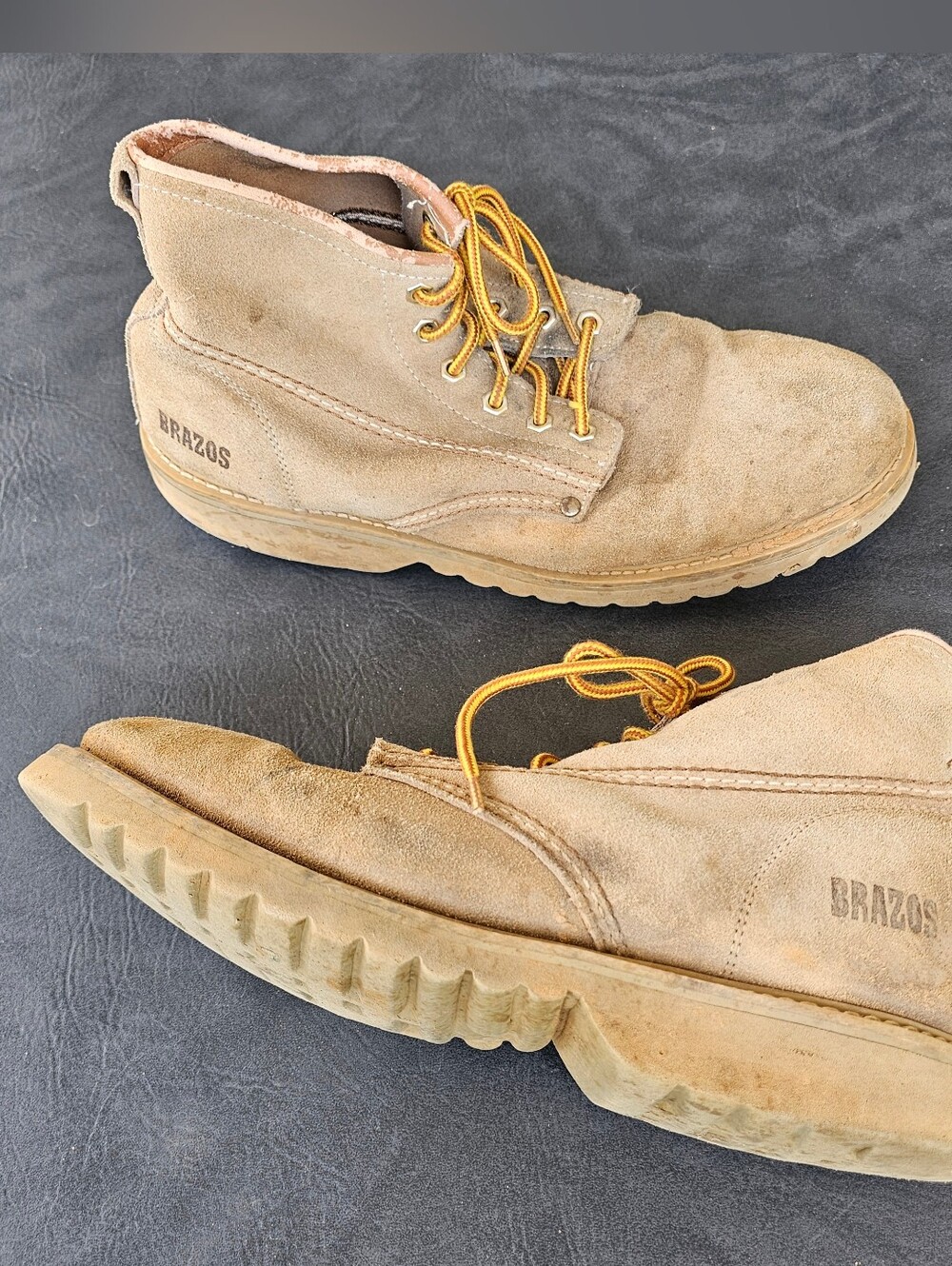 BRAZOS STEEL TOE WORK BOOTS